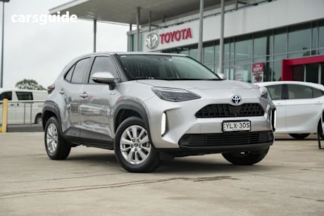 Silver 2022 Toyota Yaris Cross Wagon Gxl Hybrid