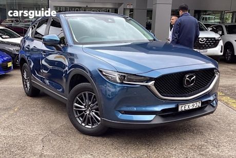 Blue 2020 Mazda CX-5 Wagon Maxx Sport (4X2)