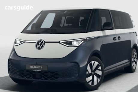Blue 2025 Volkswagen ID. Buzz Wagon Pro Lwb