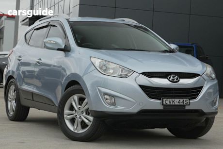 Blue 2012 Hyundai IX35 Wagon Elite (Awd)