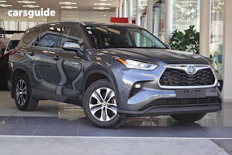 Grey 2021 Toyota Kluger Wagon Gxl Hybrid Awd