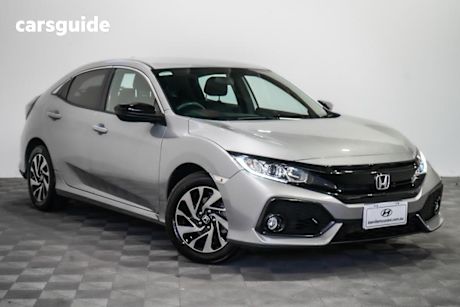 Silver 2019 Honda Civic Hatchback 50 Years Edition