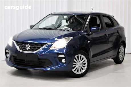 Blue 2021 Suzuki Baleno Hatchback Gl