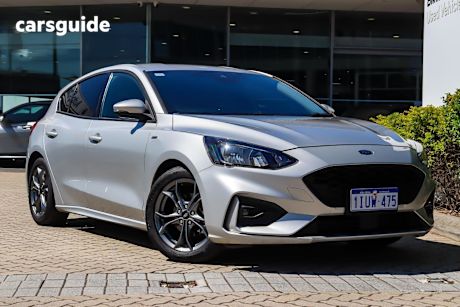 Silver 2019 Ford Focus Hatchback St-Line