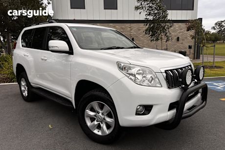 White 2011 Toyota Landcruiser Prado Wagon Gxl (4X4)