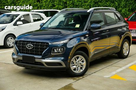 Blue 2025 Hyundai Venue Wagon