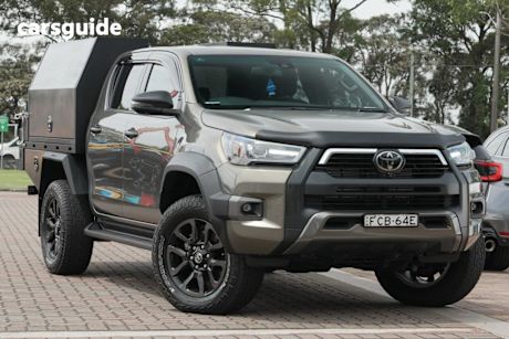 Grey 2023 Toyota Hilux Double Cab Pick Up Rogue (4X4)