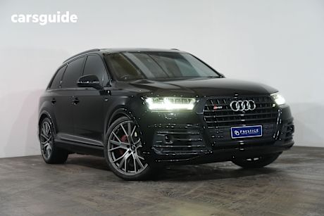 Black 2018 Audi SQ7 Wagon 4.0 Tdi V8 Quattro