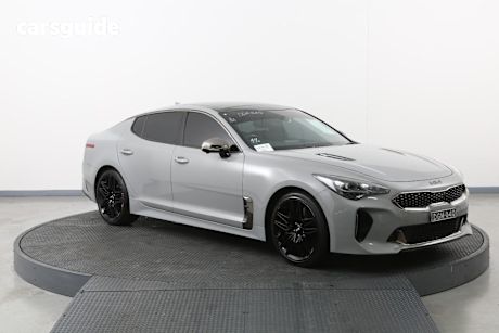 Grey 2021 Kia Stinger Sedan Gt (Black Leather)