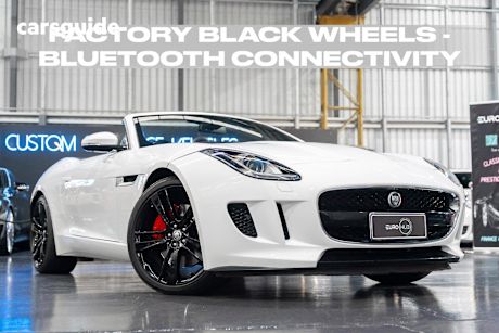 White 2013 Jaguar F-Type Roadster V6