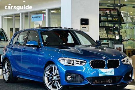 Blue 2019 BMW 1 Hatch 125I M SPORT R