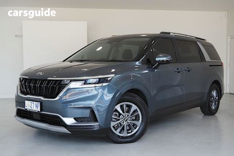 Blue 2021 Kia Carnival Wagon S