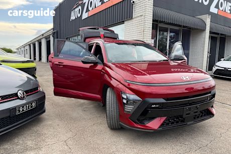 Red 2023 Hyundai Kona Wagon N Line