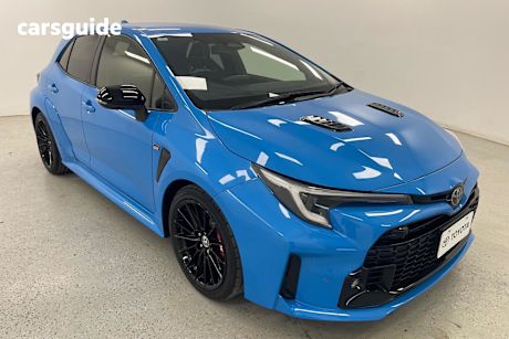 Blue 2024 Toyota GR Corolla Hatchback Gts