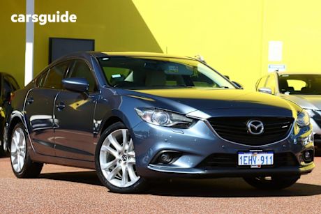 Blue 2013 Mazda 6 Sedan Gt