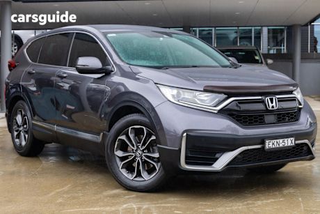 Grey 2020 Honda CR-V Wagon Vti X (2Wd) 5 Seats
