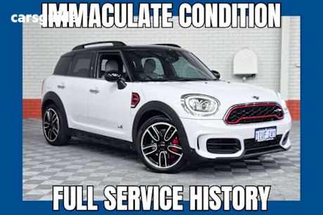 White 2019 Mini Countryman Wagon John Cooper Works All4