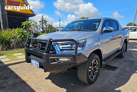 Silver 2020 Toyota Hilux Double Cab Pick Up Sr5 (4X4)