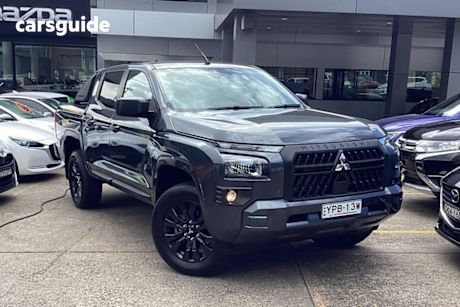 Grey 2024 Mitsubishi Triton Double Cab Pick Up Glx-R