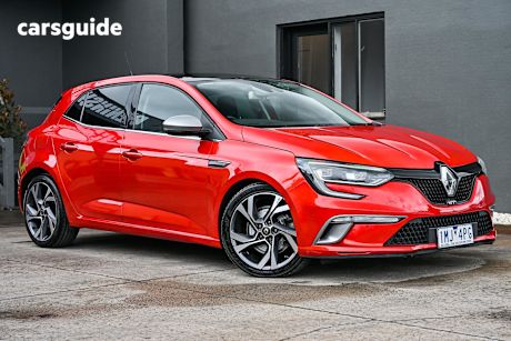 Red 2018 Renault Megane Hatchback Gt 205
