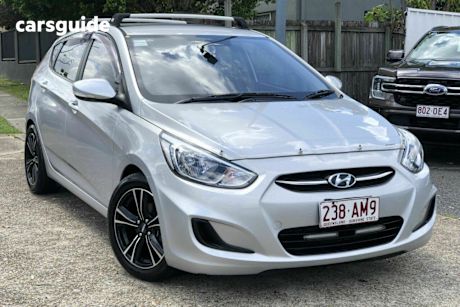 Silver 2017 Hyundai Accent Hatchback Sport