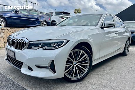 White 2020 BMW 330I Sedan Luxury Line