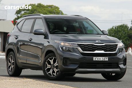 Grey 2020 Kia Seltos Wagon Sport+ (Awd)