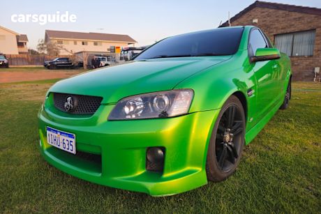 Green 2007 Holden Commodore Utility Ss-V