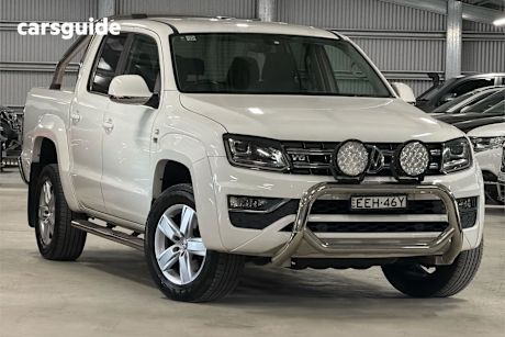 White 2019 Volkswagen Amarok Dual Cab Utility V6 Tdi 550 Highline