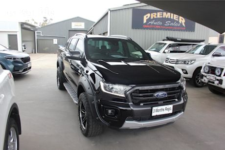 Black 2020 Ford Ranger Double Cab Pick Up Wildtrak 3.2 (4X4)