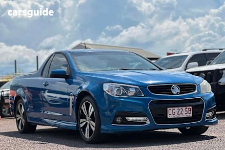 Blue 2014 Holden UTE Utility Sv6 Storm