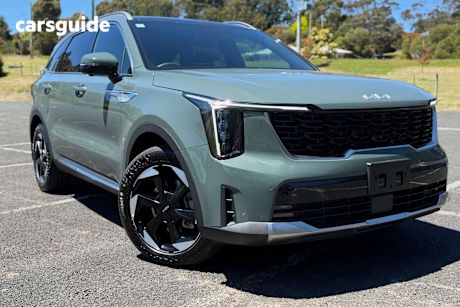 Green 2024 Kia Sorento Wagon Gt-Line Hev Awd