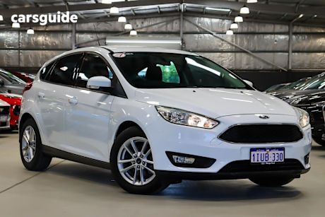 White 2016 Ford Focus Hatchback Trend