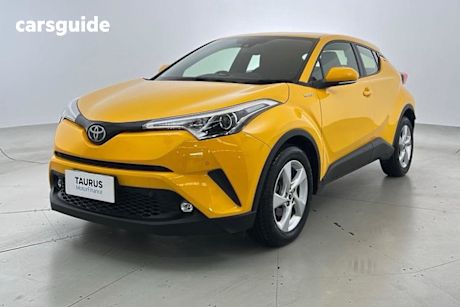 Yellow 2019 Toyota C-HR Hatchback Koba (2Wd)