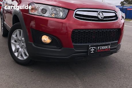 Burgundy 2015 Holden Captiva Wagon 7 Ls Active (Fwd)