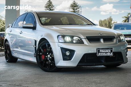 Silver 2008 HSV GTS Sedan