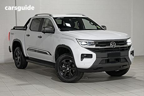 White 2025 Volkswagen Amarok Dual Cab Utility Panamericana Tdi600 4Motion