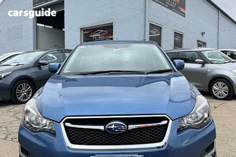 Blue 2016 Subaru Impreza Hatchback 2.0I Premium (Awd)