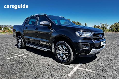 Black 2021 Ford Ranger Double Cab Pick Up Wildtrak 3.2 (4X4)