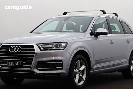 Silver 2016 Audi Q7 Wagon 3.0 Tdi Quattro