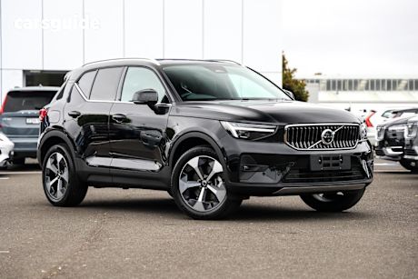 Black 2025 Volvo XC40 SUV