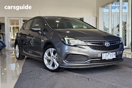 Grey 2016 Holden Astra Hatchback Rs