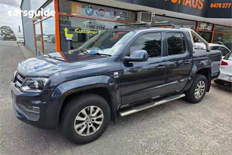Blue 2019 Volkswagen Amarok Dual Cab Utility V6 Tdi 550 Core