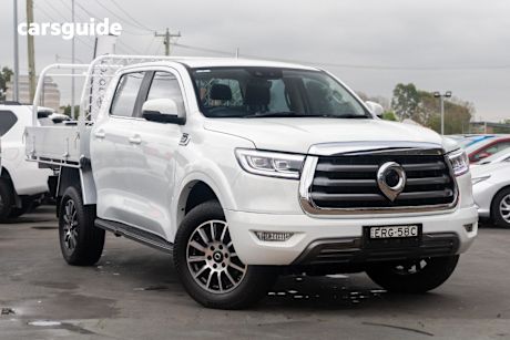 White 2021 GWM UTE Dual Cab Utility Cannon (4X4)