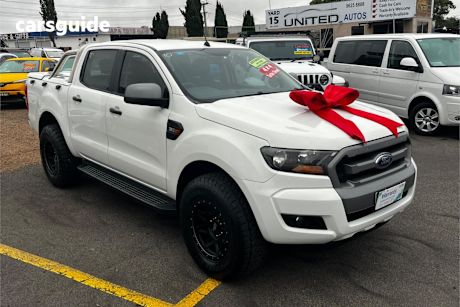 White 2016 Ford Ranger Dual Cab Utility Xls 3.2 (4X4)