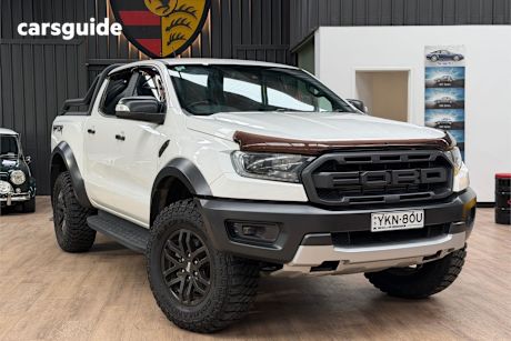 White 2020 Ford Ranger Double Cab Pick Up Raptor 2.0 (4X4)