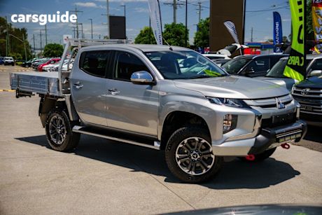 Silver 2021 Mitsubishi Triton Double Cab Pick Up Glx-R (4X4)