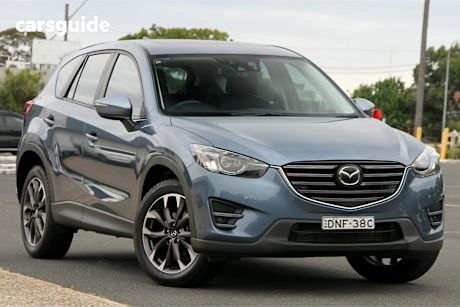 Blue 2016 Mazda CX-5 Wagon Akera (4X4)