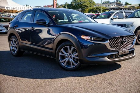 Blue 2023 Mazda CX-30 Wagon G20 Evolve (Fwd)