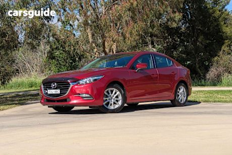 Red 2019 Mazda 3 Sedan Neo Sport (5Yr)